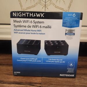 NETGEAR Nighthawk AX1800 Mesh WiFi 6 System - Black